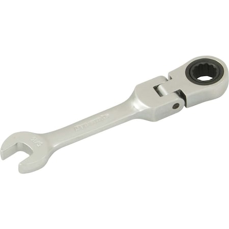 Dynamic Tools 5/16" Stubby Flex Head Ratcheting Wrench D076210